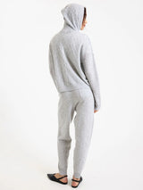 Luxe Cable Cashmere Hoodie