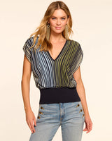 Vanessa Ombre Knit Blouse