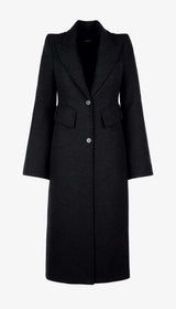 PAGODA BRANDO TRUMPET SLEEVE COAT