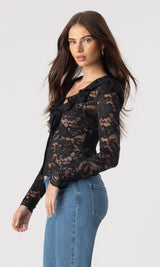 CORSA LACE TOP
