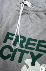 FREECITY HEATHER sweatpant - heather army