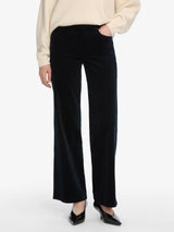 Le Slim Palazzo Corduroy - Navy
