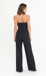 CASEY EMB CREPE JUMPSUIT