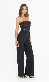 CASEY EMB CREPE JUMPSUIT