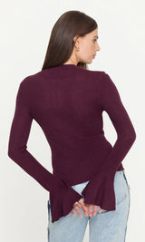 MAISIE RUFFLE SWEATER