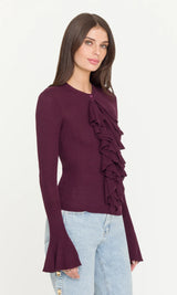 MAISIE RUFFLE SWEATER