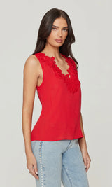 ADIHA LACE COMBO BLOUSE