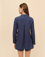 Pocket Button Down - Midnight Surf