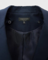 Frank Mixed-Media Blazer