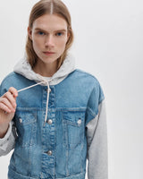 rb Miramar Combo Hooded Trucker Jacket