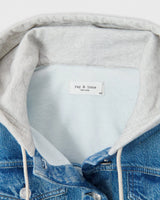 rb Miramar Combo Hooded Trucker Jacket