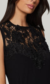 TRINA 3D LACE COMBO TOP