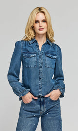 PRIYA DENIM SHIRT