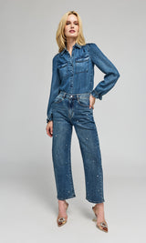 PRIYA DENIM SHIRT