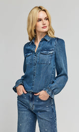 PRIYA DENIM SHIRT