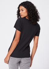 Frame mid rise scoop neck tshirt