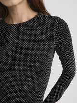 The Rhinestone Jersey Top