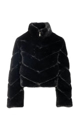 BRIANNA FAUX FUR JACKET