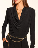 Eden Jersey Cowl Neck Jumpsuit