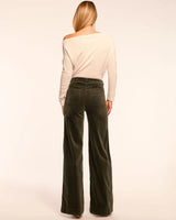 Cindy Velvet Wide Leg Jean