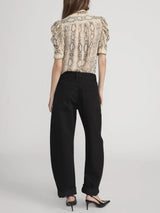 The Gillian Top Snakeskin