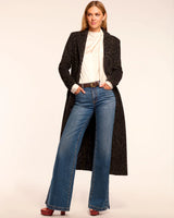 Julia Printed Wool Blend Coat