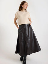 TABBY CASHMERE TANK OAT