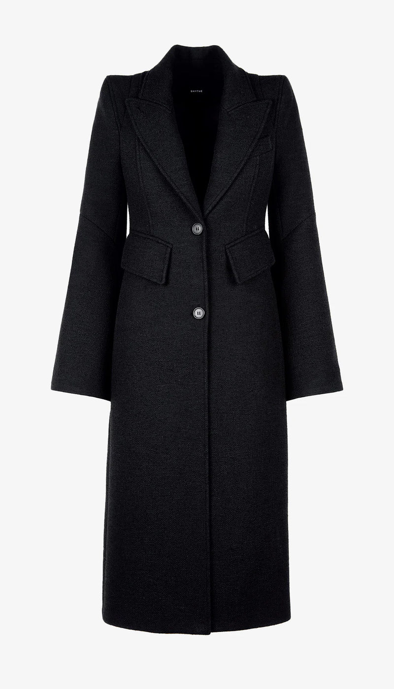 PAGODA BRANDO TRUMPET SLEEVE COAT