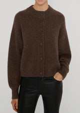 The Cashmere Fleck Cardi