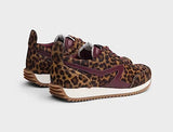 Calf Hair Retro Runner