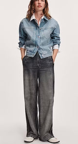 rb Miramar Wide-Leg Track Pants