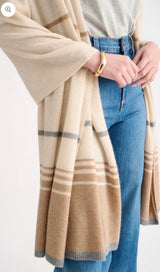 Colorblock Travel Wrap