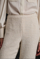 Tweed Trousers Ecru
