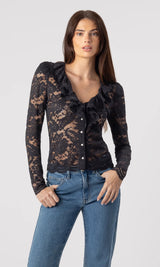 CORSA LACE TOP