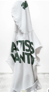 ARTISTSWANTED SUPERYUMM CUTOFF hoodie - laundry whites