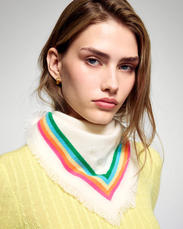 Multicolored Stripes Scarf