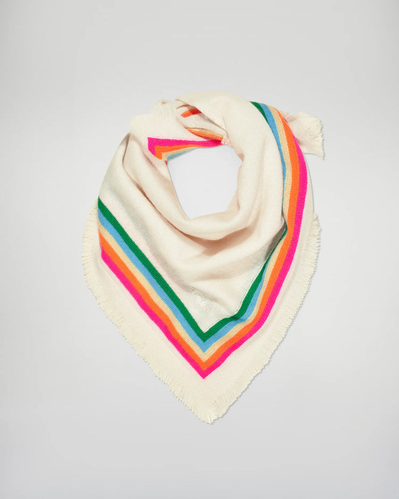 Multicolored Stripes Scarf