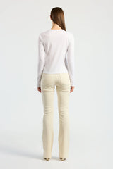 STANDARD LONG SLEEVE T-SHIRT WHITE