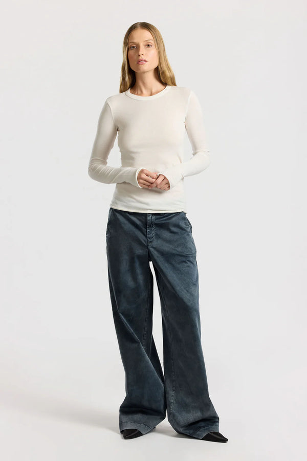 MARBELLA LONG SLEEVE SHIRT BONE