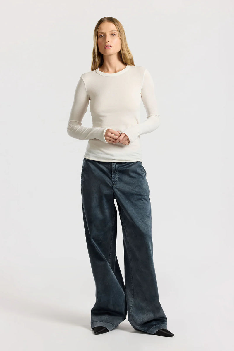 MARBELLA LONG SLEEVE SHIRT BONE