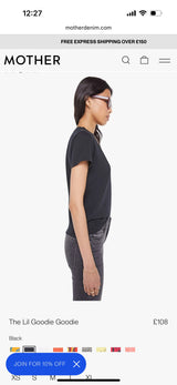 The Lil Goodie Goodie - Black