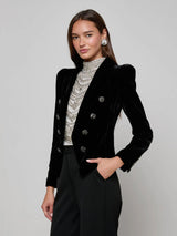Bethany Velvet Blazer