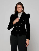 Bethany Velvet Blazer