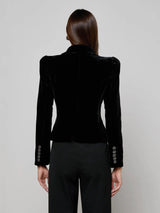 Bethany Velvet Blazer