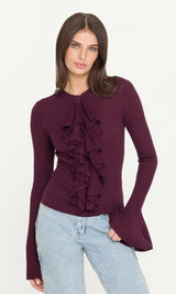 MAISIE RUFFLE SWEATER