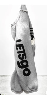 FREECITYLETSGO BLEACHOUT OG sweatpant - heatherbleachout
