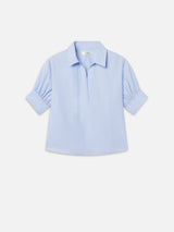The V-neck Popover Top