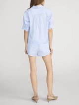 The V-neck Popover Top