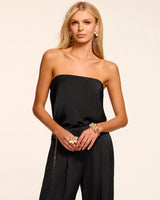Ruben Strapless Bodysuit Noir
