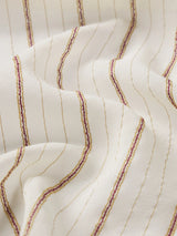 The Striped Silk Tie Blouse